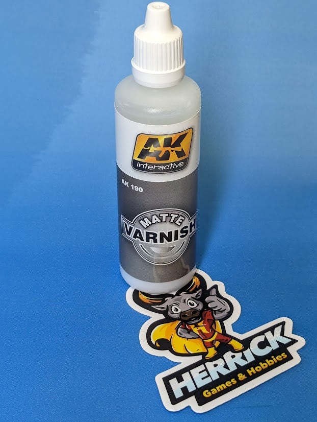 AK Interactive: Matte Acrylic Varnish 60ml Bottle